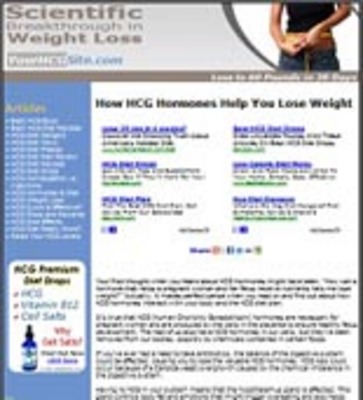 Product picture HCG Diet Website
