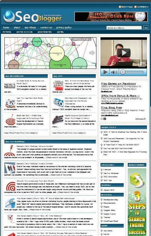 Product picture SEO Plr Niche Blog (Wp 3.x.x)