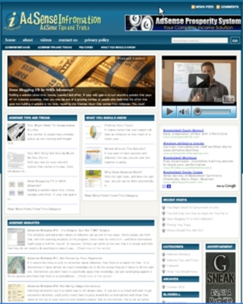 Product picture Adsense Plr Niche Blog (Wp 3.x.x)